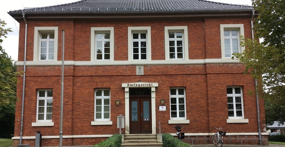 Schaubild Hauptgebäude des Amtsgerichts Syke